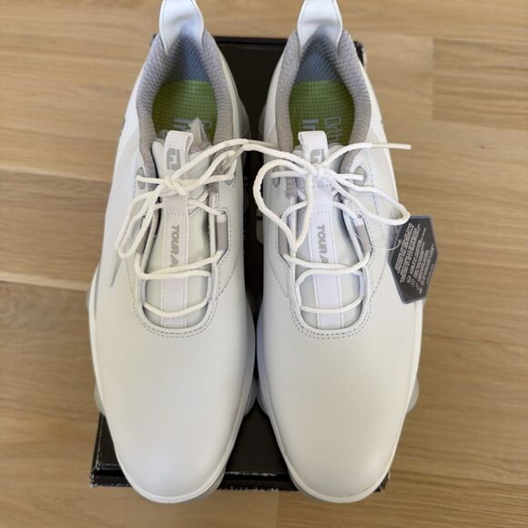 FootJoy Tour Alpha Golf Shoes – White Grey 55505 Men\'s Size 9.5 M $190 main image 10